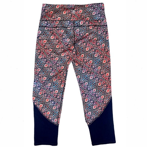 Athleta High Rise Tapestry Chaturanga Crop Legging - Picture 4 of 9